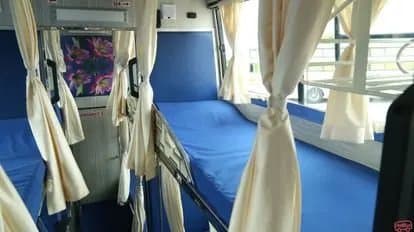 Bus interior — sleeper berths