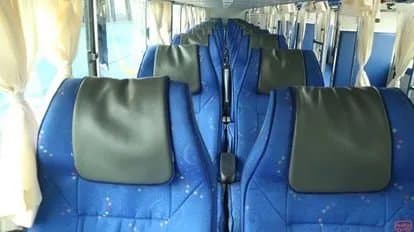 Bus interior — seating